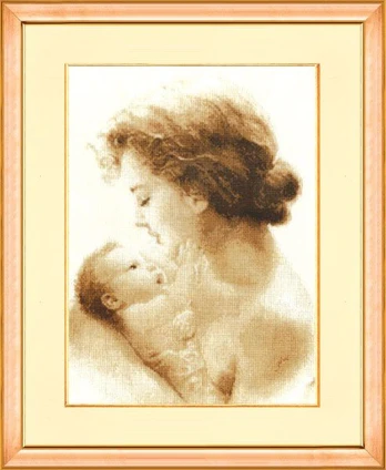 Siuvinėjimo rinkinys „Motinystės stebuklas“ SV-002 (42 x 32 cm)