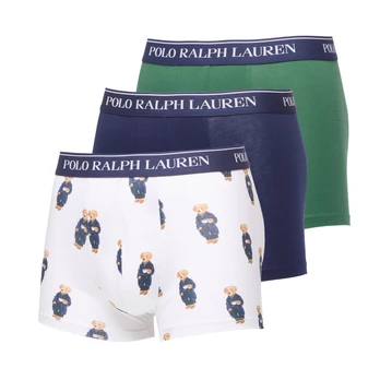 Bokserki Ralph Lauren Classic Trunk-3 Pack Multicolor - Dydis S (714830299228 Šortai)