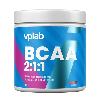 Amino rūgštis VPLab BCAA 2:1:1 Raspberry, 300 g