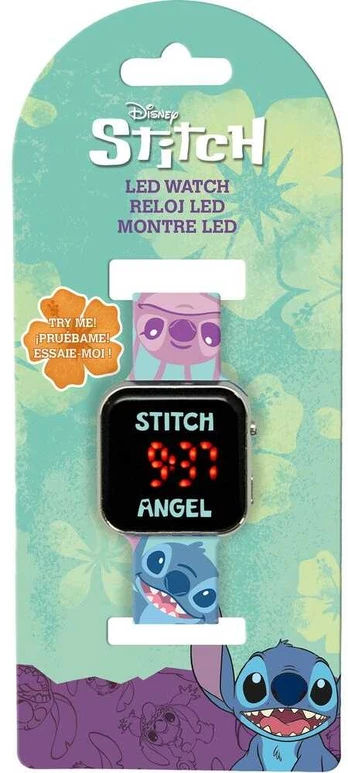 Kids Licensing Disney Stitch led watch