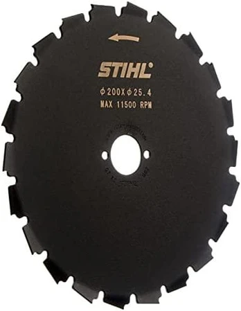Diskas krūmapjovėms Stihl; 200x25,4 mm; Z22
