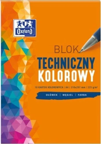 Oxford Technical block A4 10k spalva 20 vnt.