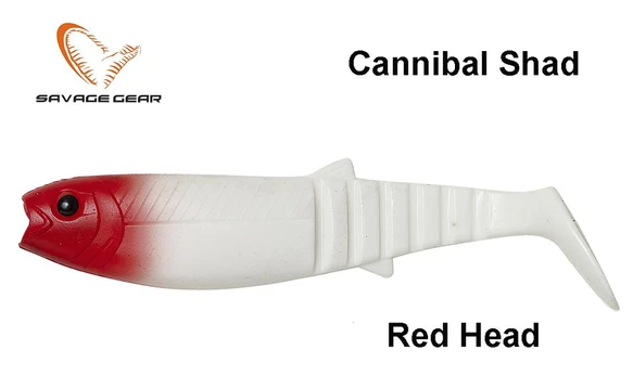 Guminukas Savage Gear Cannibal Red Head 15 cm