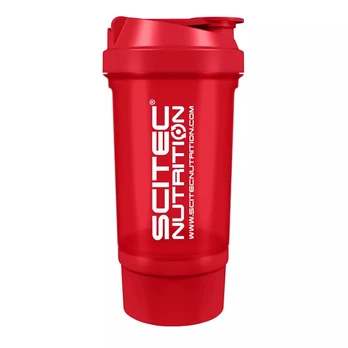 Scitec Traveller Shaker 500 ml. (Red) - Red spalva