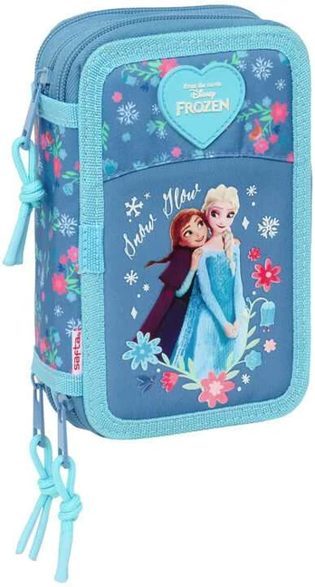 Safta Disney Frozen triple pencil case 37pcs