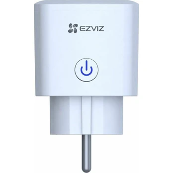 EZVIZ Smart Plug with Power Consumption Tracker (EU Standard)  CS-T30-10B-E White | CST3010BEU