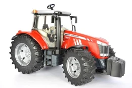 BRUDER traktorius Massey ferguson 7600, 03046 kaina