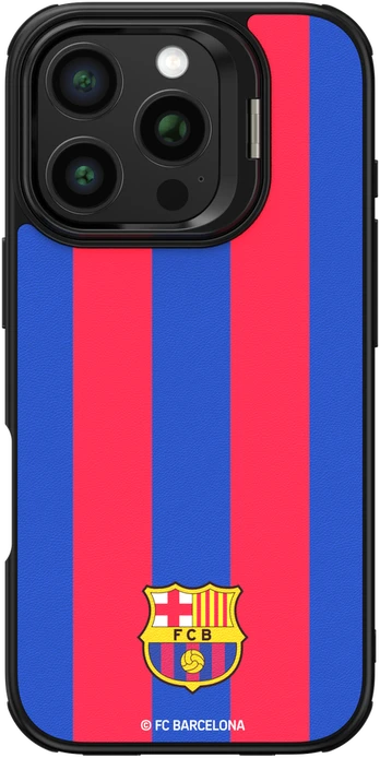 FC Barcelona Case for iPhone 16 Pro Max Magnetic Case MagSafe OCFCBMCIP16PMBG BG
