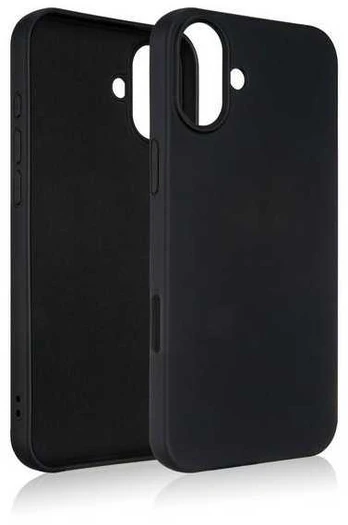 Beline Dėklas Silicone iPhone 16 Plus 6.7" juoda/juodas