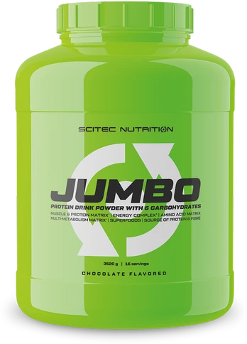 SCITEC Jumbo 3520 g. (Strawberry skonis)