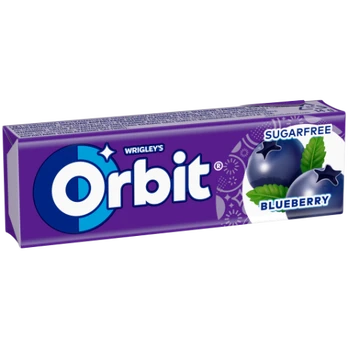Kramtomoji guma ORBIT Blueberry, 14 g