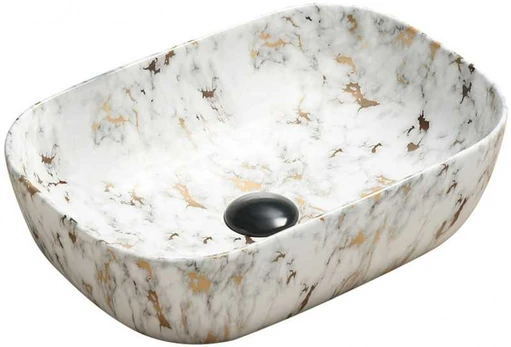 Praustuvas Mexen Rita, 45 x 32 cm, Baltas Stone