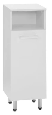 Apatinė vonios spintelė Lupo 30 cm, balta