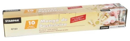Konditerinis maišelis Pap Star, 1.8 l, 10 vnt.