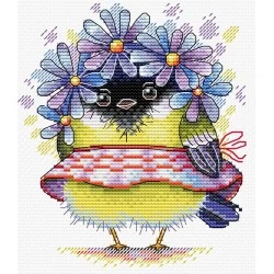 Romantic Bird SM-299 - Siuvinėjimo rinkinys