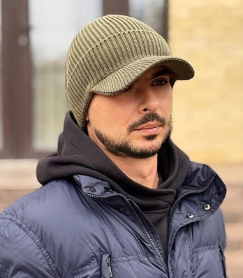 Cascona vyriška skrybėlė CAP RYAN*02, alyvuogių, ONE