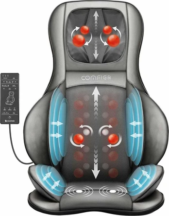 COMFIER Šildomas nugaros ir kaklo masažuoklis