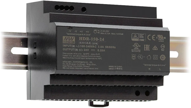 100W LED maitinimo šaltinis, 24V, IP20