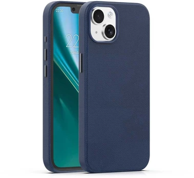 Dėklas Telforceone Etteri Elegant Mag case for iPhone 14 6,1' dark mėlynas