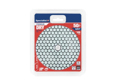 Deimantinis šlifavimo lapelis universalus, SPECIALIST+, 125 mm P50–P100