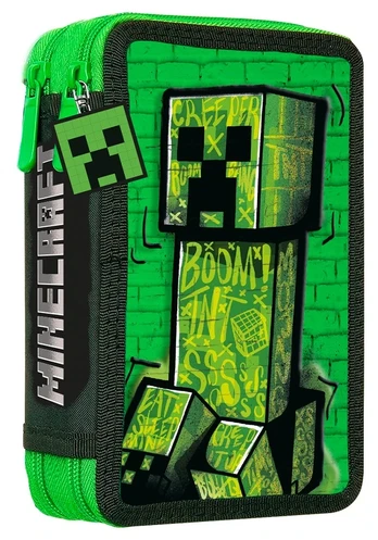 Minecraft blokinis sprogimo pieštukų dėklas