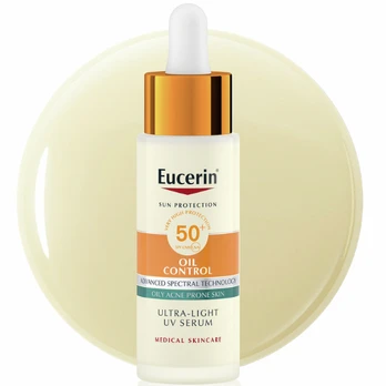 Lengvas kasdienis serumas EUCERIN SUN OIL CONTROL SPF 50+, 30 ml