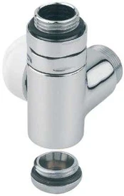 Termostatinis vožtuvas CORNER COMBI 1/2` x 24-19. chromas