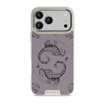 Scorpio - iPhone 17 Pro Max Case, Elite Light (MagSafe) / Silver / Purple