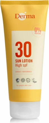 Derma - Sun Lotion SPF 30 200 ml kaina