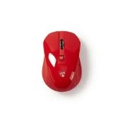 Nedis MSWS400RD Wireless Mouse 800 / 1200 / 1600 DPI kaina