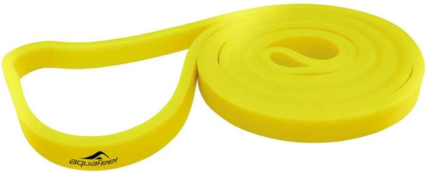 Juosta mankštai AQUAFEEL Long Loop Medium yellow