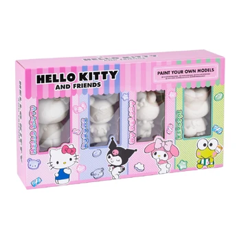 HELLO KITTY nusidažyk pats figūrėles, 04-6121