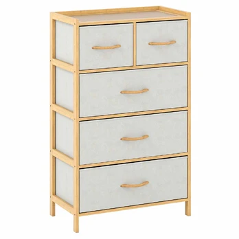 Komoda, 5 stalčiai, 58,42 × 93,98 × 30,48 cm