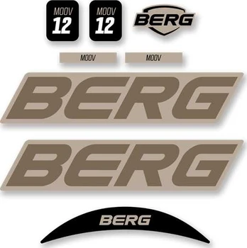 Berg MOOV 12 - Sticker Set Sand rusvai gelsvas