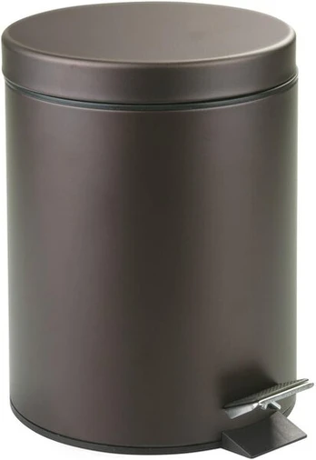 Interdesign šiukšliadėžė, bronzinė, 5 litrų