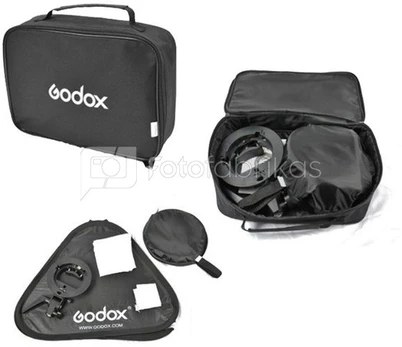 Godox S type Bracket Bowens + Softbox 60x60cm + Grid