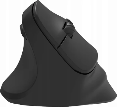 Ergonomic left-handed wireless mouse, Dual WL+BT battery