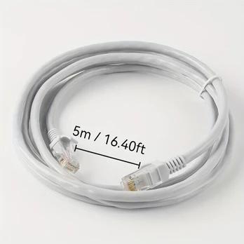 Aukštos Spartos Ethernet Kabelis Cat 6, 5m/16.40ft