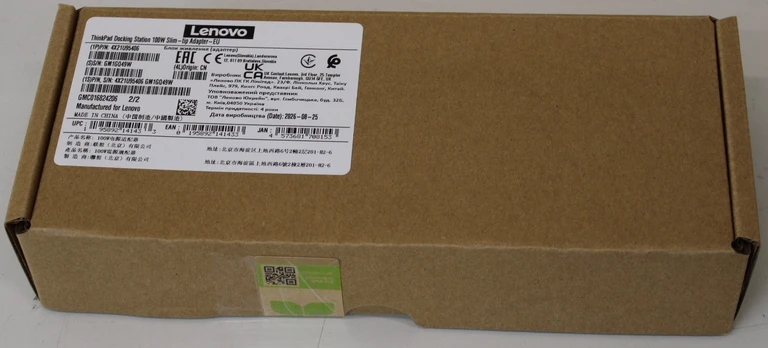 Lenovo ThinkPad Docking Station 100W Slim-tip Adapter-EU UNPACKED | | Lenovo UNPACKED