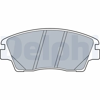 DELPHI LP3519 Brake pad set