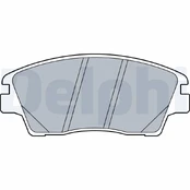 DELPHI LP3519 Brake pad set kaina