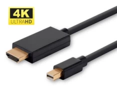 Kabelis MicroConnect Mini DisplayPort, HDMI, 2 m, juoda kaina