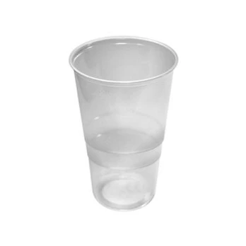 Glāzes, PP, 500ml, caurspīdīgas, 50 gab.