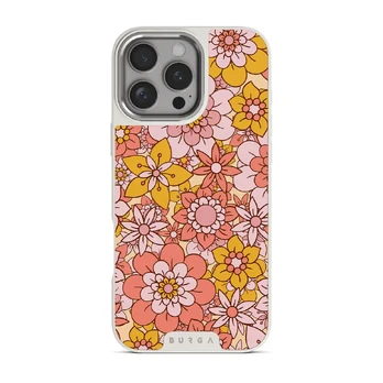 Garden Brunch - Floral iPhone 16 Pro Max Case, Elite Light (MagSafe) / Silver