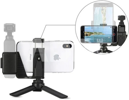 Caruba Osmo Pocket Phone Holder Set ABS (incl table tripod)