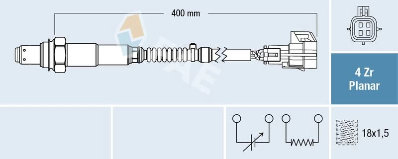 Lambda jutiklis FAE 77778