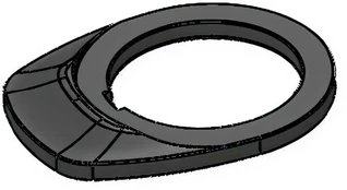 Cube Acc Vairo kolonėlės tarpinė Acros MTB 3mm kaina