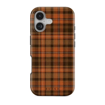 Autumn Plaid - iPhone 17 Case, Tough (MagSafe) / N/A