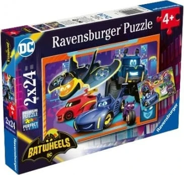 Ravensburger - Puzzle Batwheels 2x24p