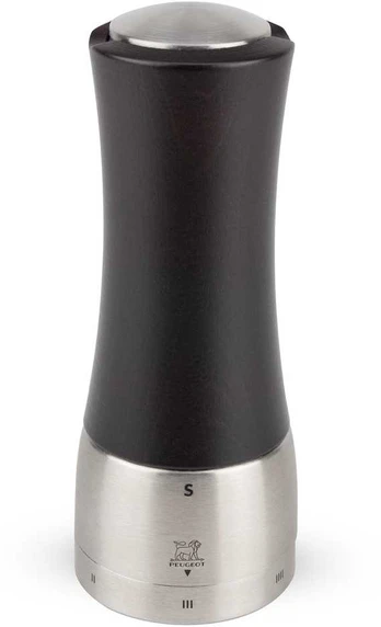 Salt mill, 16 cm, chocolate, uSelect, Madras